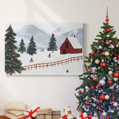 Christmas Holiday Arts - Toile tendue avec châssis XMA171466
