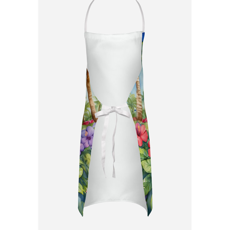 Floral Bib Apron