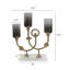 Bougeoir de table 16,5 po en verre