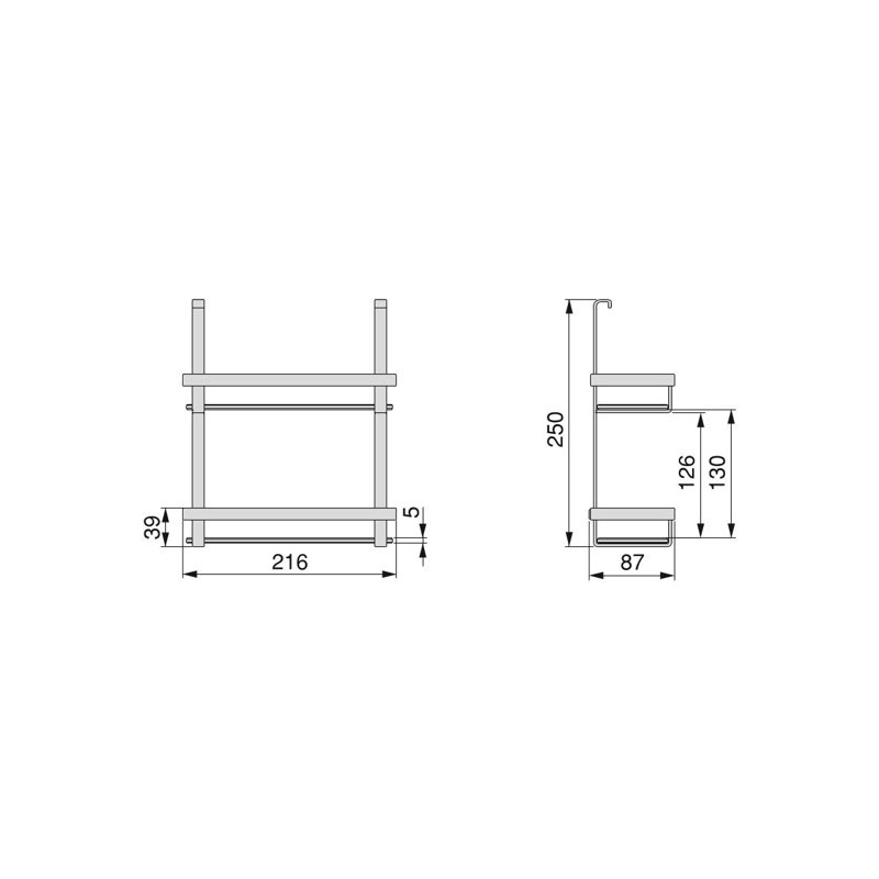 Pickell Wall Spice Rack