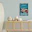 Tortue de mer sous l'eau, toile flottante de Max Blakesberg Studios-898787675-898787673
