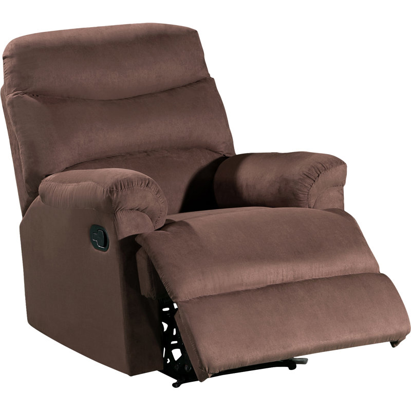 Fauteuil inclinable manuel standard de 31,5 po Schall, Marron foncé
