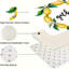 Ensemble de 2 tapis de cuisine Lemon Wreath & Gather