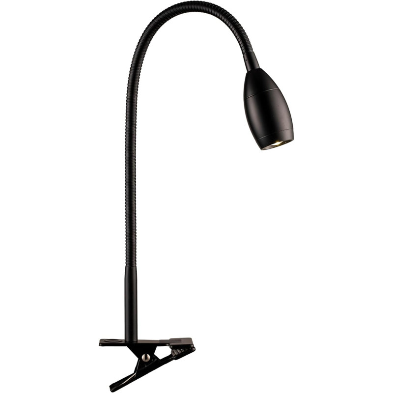 Lampe à pince en métal Zerline, Nickel