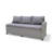 Umah Wicker 5 - Person Modular Patio Conversation Set