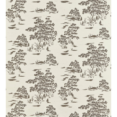 Rouleau de papier peint patiné L 24 pi x l 31,5 po Soiree Katsura