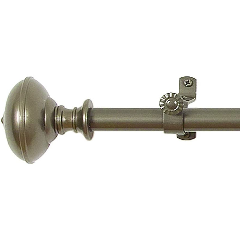 Single Curtain Rod, 66" - 120"