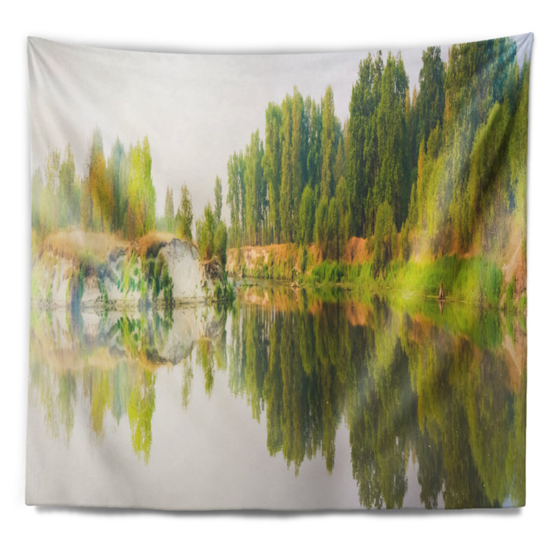 Polyester Tapestry, 78" H x 92" W