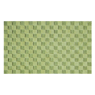Moss Checkerboard Rug