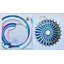 Rotateur de splash en spirale suspendue 3d Curameng