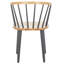 Baek 45cm Solid Spindle Back Arm Chair-94489963