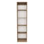 Bibliothèque écologique, 5 tablettes, bois manufacturé