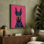 Pop Art Doberman Modern - Wrapped Canvas-1354279015-1354279020