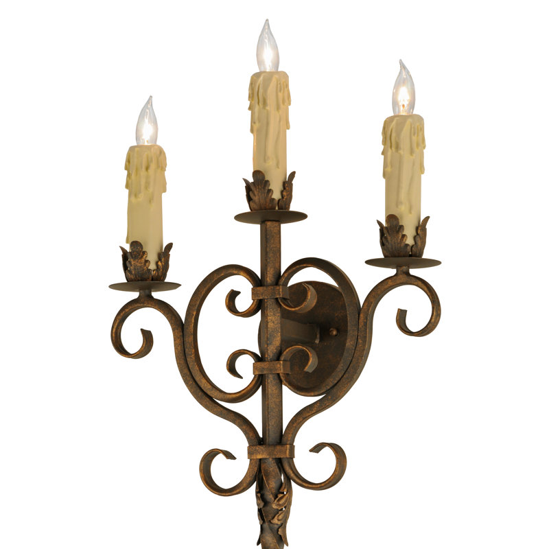 Palmira 3 - Light Candle Wall Light