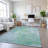 Premium Machine Washable Kumbhar AMF1338 Blocks Rug-870023457