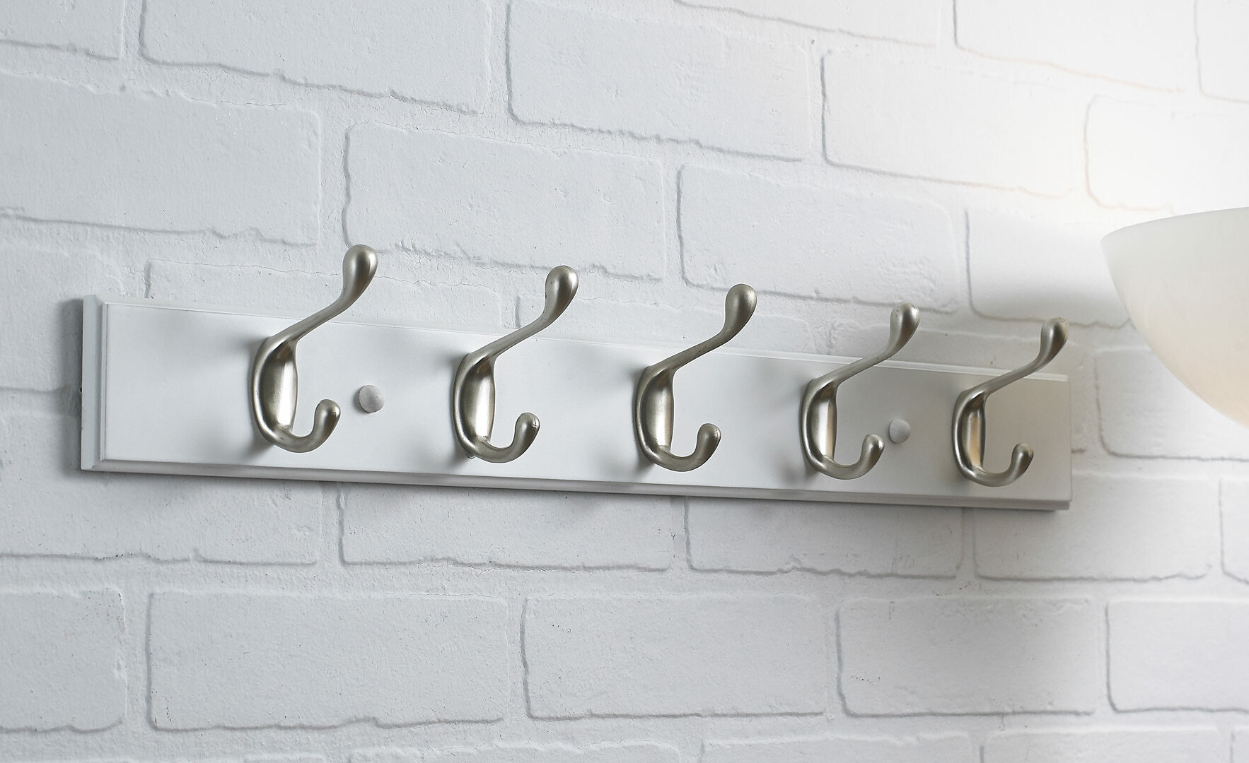 Richelieu 5 - Hook Wall Mounted Coat Rack & Reviews | Wayfair