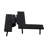 H-L Cabinet Wrought Iron Surface Mount Hinge
