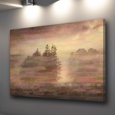 « muted landscape » par parvez taj,, reproduction de photo sur toile tendue