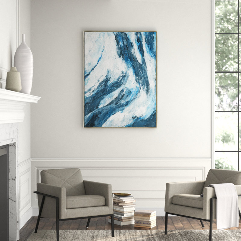 Watershed I Print by Nathan Novac, 54.5" H x 41.5" W x 1.5" D, Glass Coat