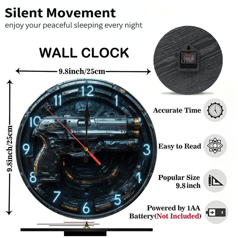 Horloge de fusil