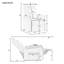 Fauteuil inclinable électrique de 28 po de large avec masseur Blome-718469680