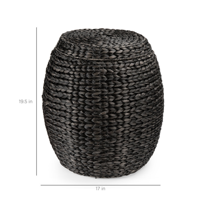 Panier de rangement Rosecliff Heights, Noir, noir, noir, noir