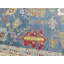 Tapis oriental oriental bleu noué à la main 9 pi 5 po x 11 pi 7 po 1DE92D6F0B6443D2B6C7CE62AA34C3EF