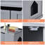 Landon Wood Enclosed Litter Box Enclosure