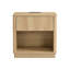 Table de chevet avec prise et port USB (table de chevet uniquement)