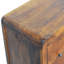 Commode d'appoint en bois massif Corell