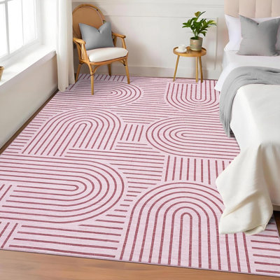 Machine Printed Area Rug