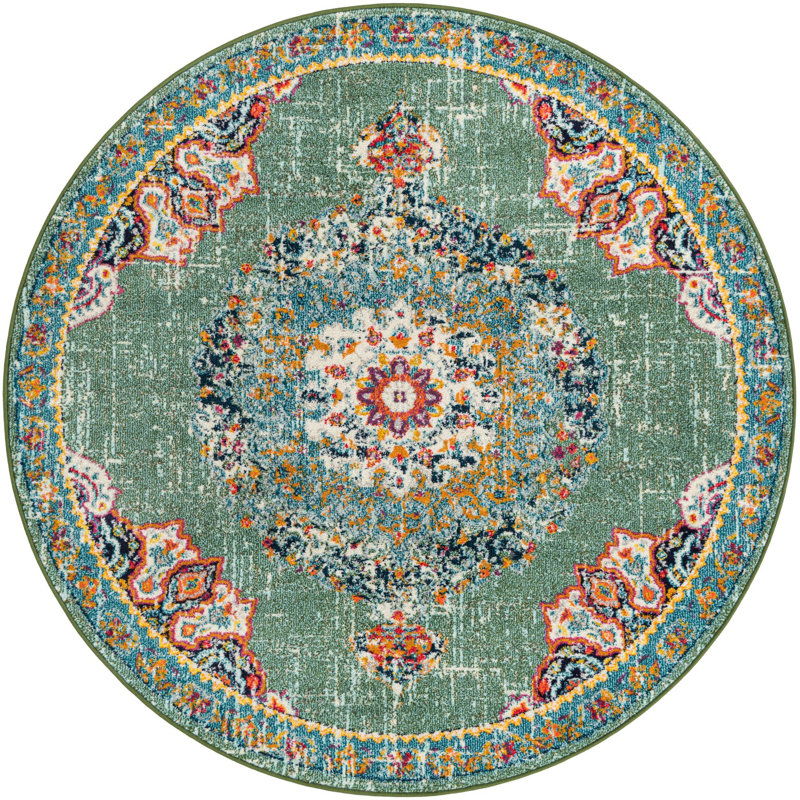 Pennylane Oriental Indoor Rug, Round 7'10"