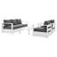 Ensemble de conversation 4 pièces Modway Tahoe-67492250-67492254