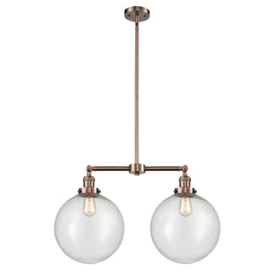 2 - Light Kitchen Island Pendant