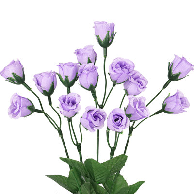 Artificial Rose Bud Flower Bush