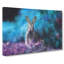 Curious Hare Painting - Wrapped Canvas-56654757