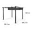 Pantheon 2.25m x 3m Pergola-29341061