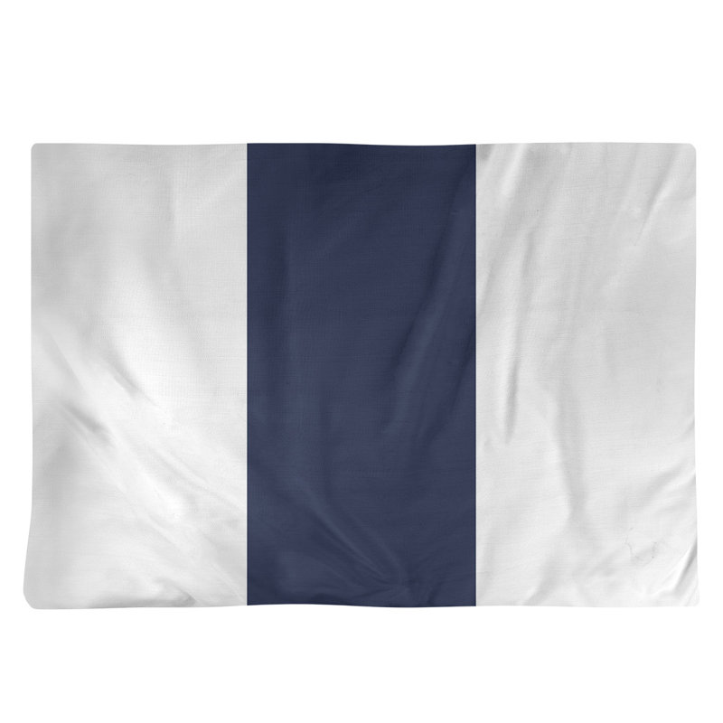 Récapitulatif de 18 po Virginia, Blanc, Sergé de coton