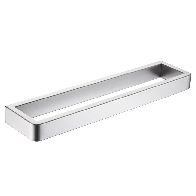 Porte-serviettes de salle de bain, Nickel brossé