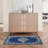Burnie Oriental Blue/White Area Rug-1206381373