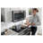 Café 30" 5.7 cu. ft. Smart Slide-in Electric Range with Convection, Induction Cooktop, and In-Oven Camera