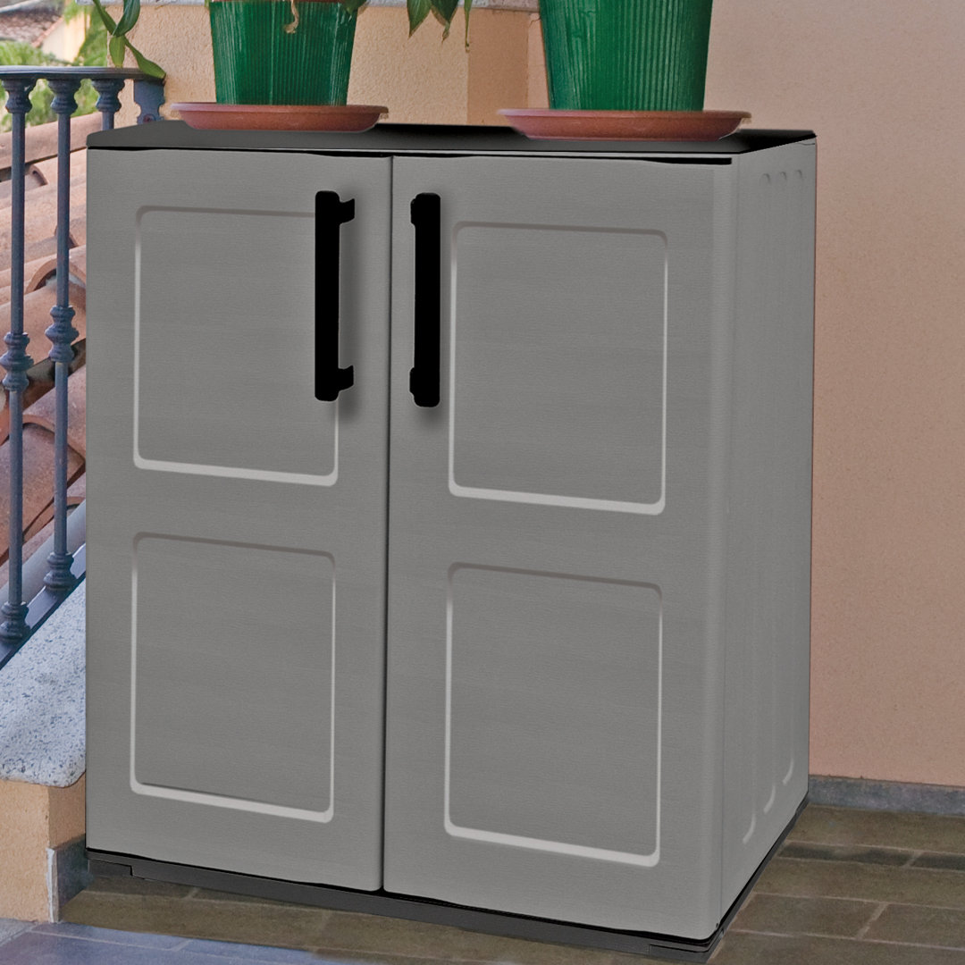 Plastic Single Storage Cabinet ( 84cm H x 68cm W x 37cm D)