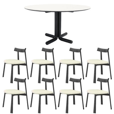 Table de salle à manger romantique romantique