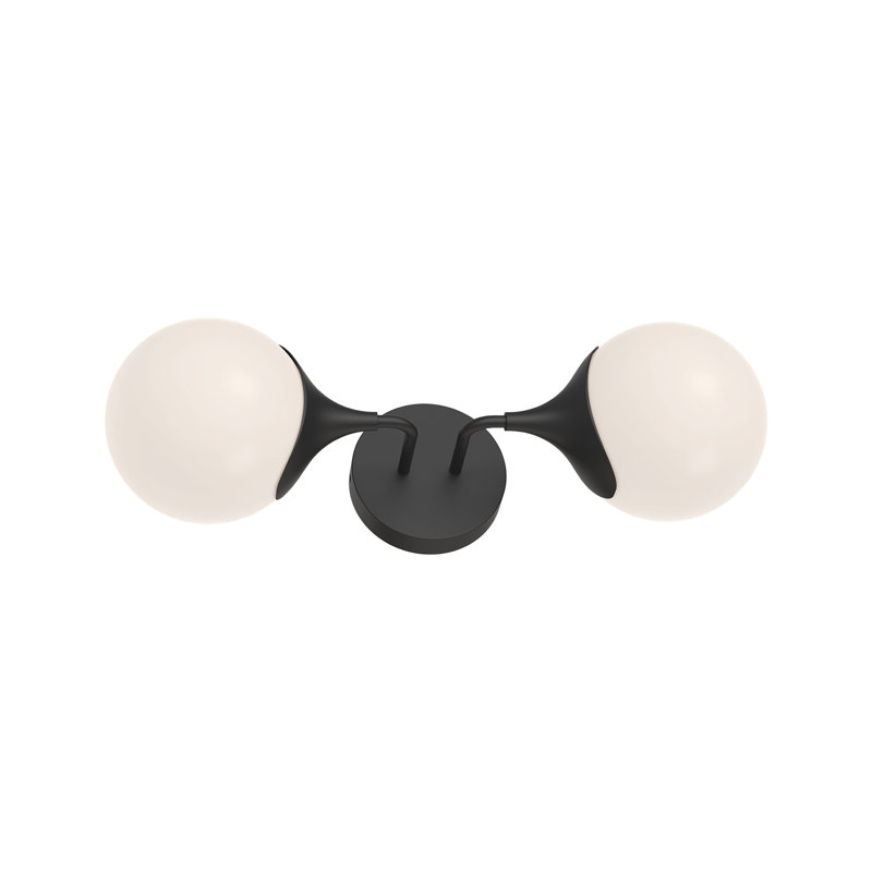 Nedra 2 - Light Vanity Light, Matte Black