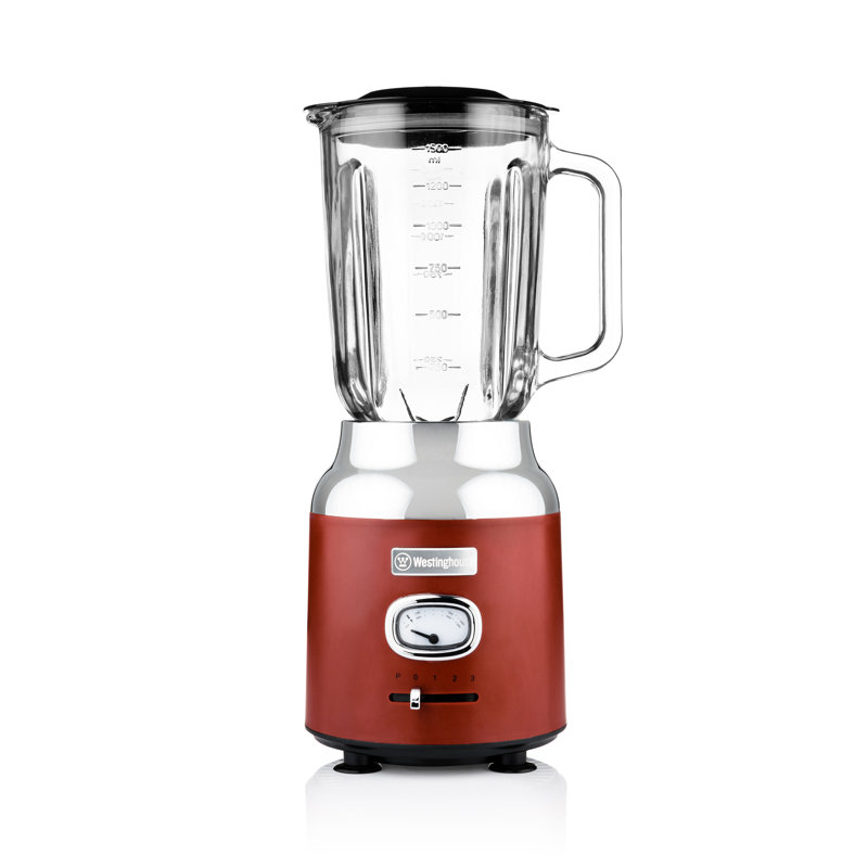 Westinghouse Retro Food Blender, Red