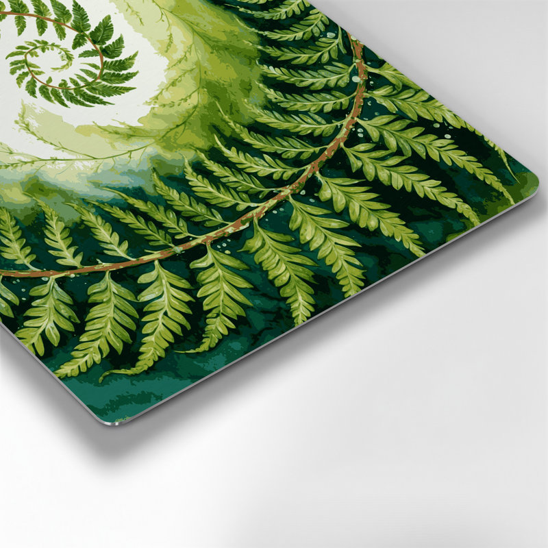 Art mural en métal Botanical Interrupted, H 144 po x l 144 po x P 0,05 po