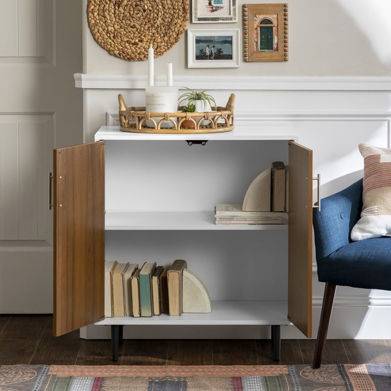 Warfel 2 - Door Standard Accent Cabinet, White