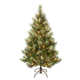 Artificial Pine Christmas Tree with Clear Lights