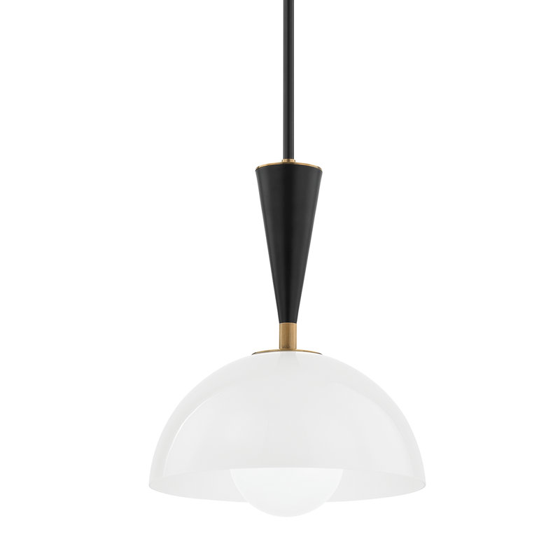 Payson 1 Light Pendant, 15.75" H x 12" W x 12" D