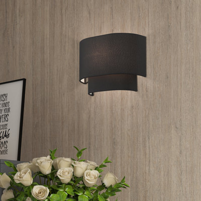 Kiyo Steel Flush Mounted Sconce